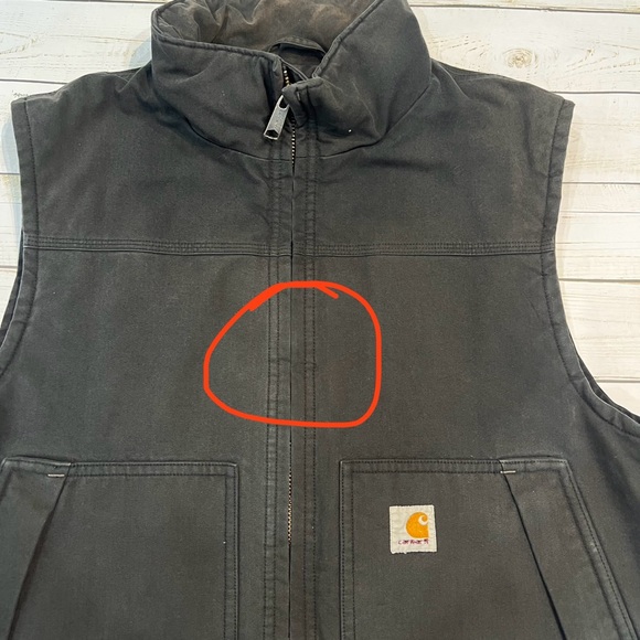 Carhartt Men's Quick Duck Jefferson Vest Sz M - Picture 14 of 15